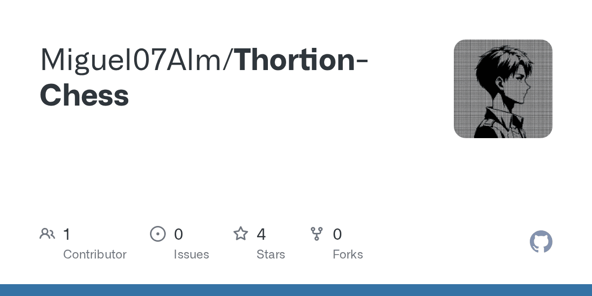 Thortion Chess — A minimalist chess engine with a minimax AI.